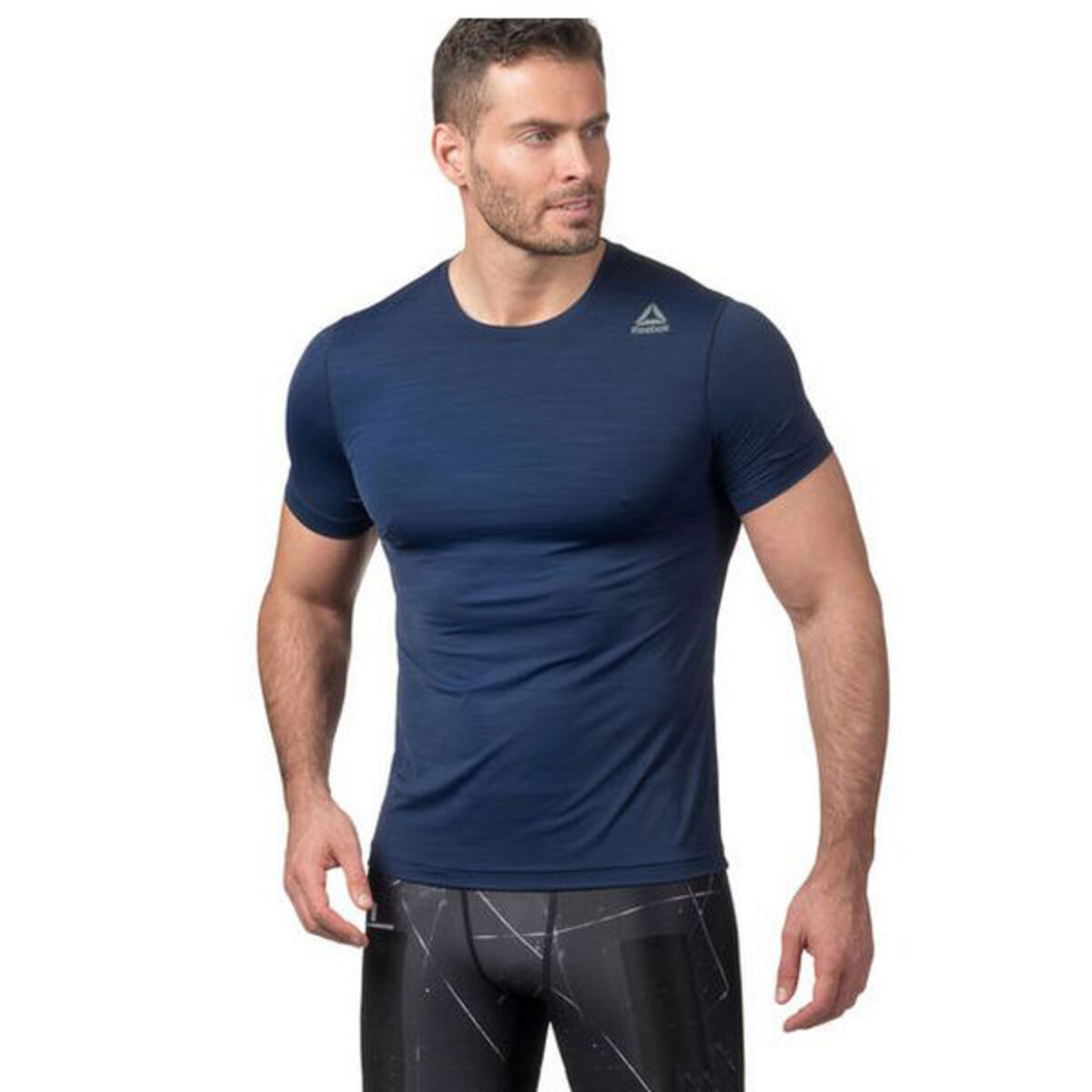 T-shirt med kortärm Herr Reebok Wor Aactivchill Tech Blå - 3