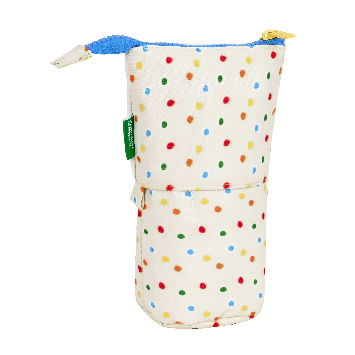 Pennfodral med tillbehör Benetton Topitos Vit (8 x 19 x 6 cm) (32 Delar) - 7