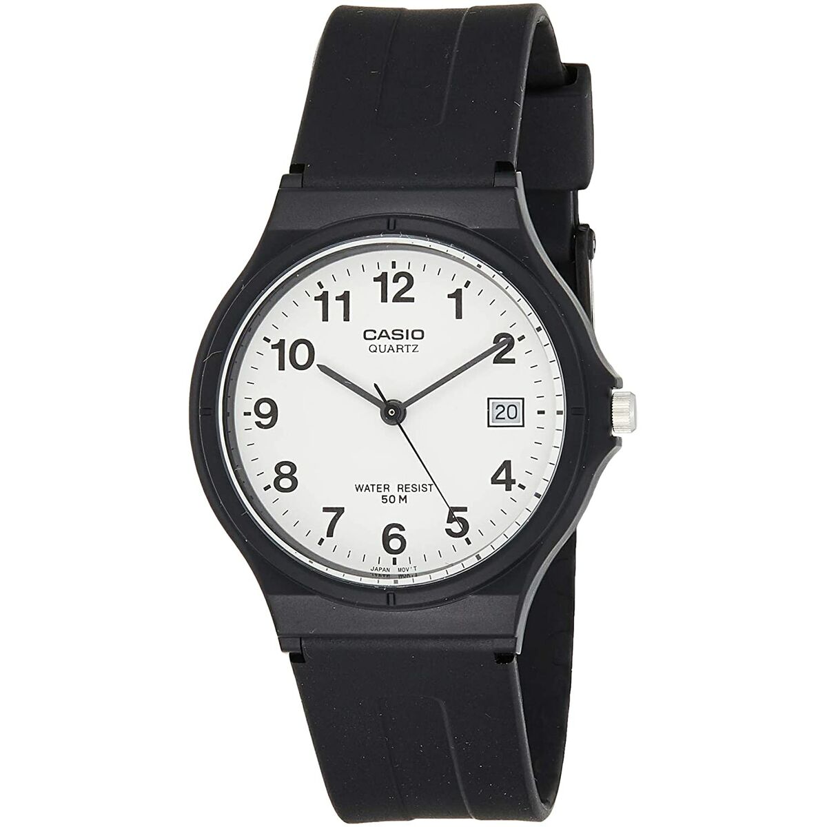 Unisexklocka Casio MW-59-1B Svart (Ø 36 mm)