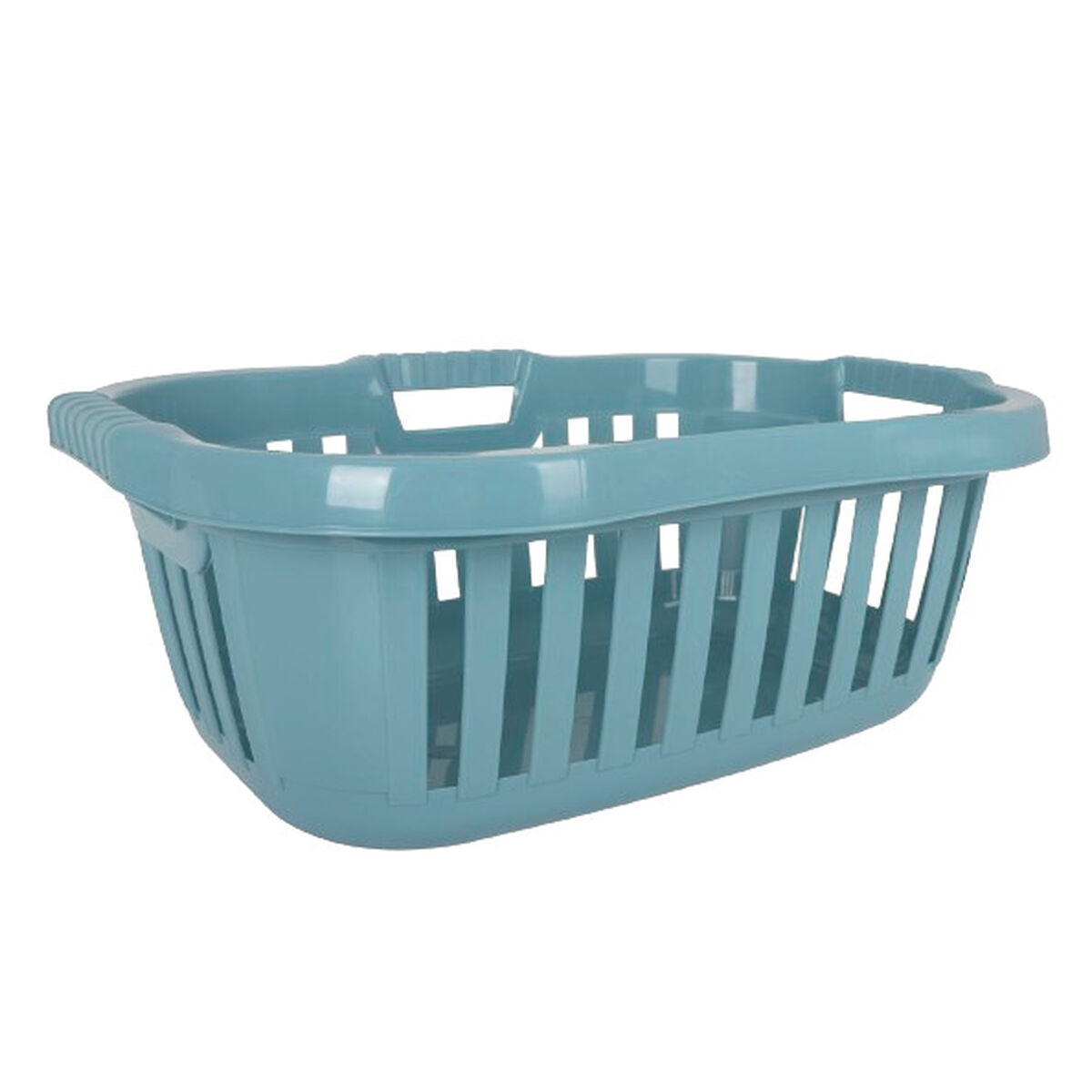 Tvättkorg Tontarelli Hipster Blå 50 L 66 x 44 x 25 cm