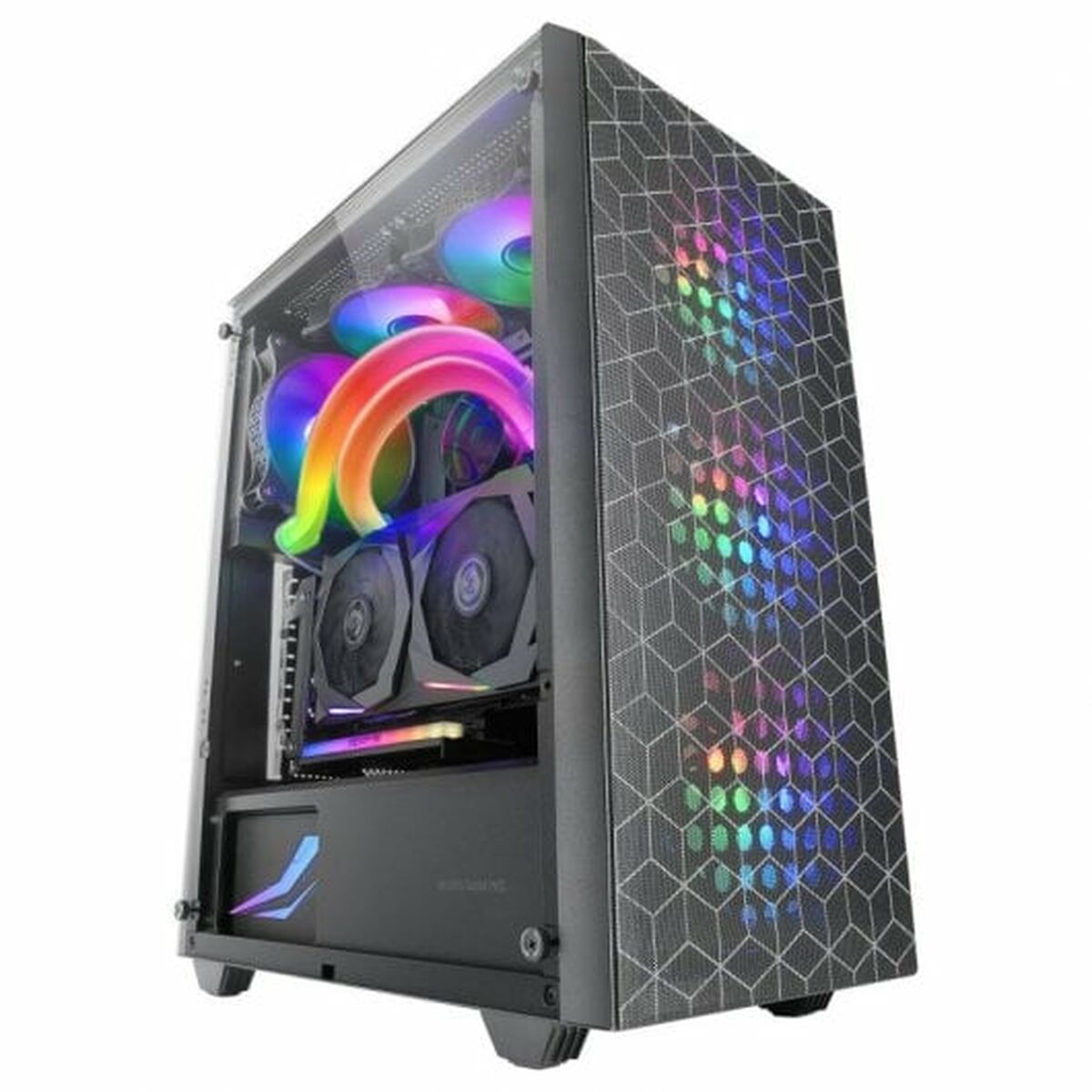ATX Semitorn Mars Gaming MCMAG Svart - 5