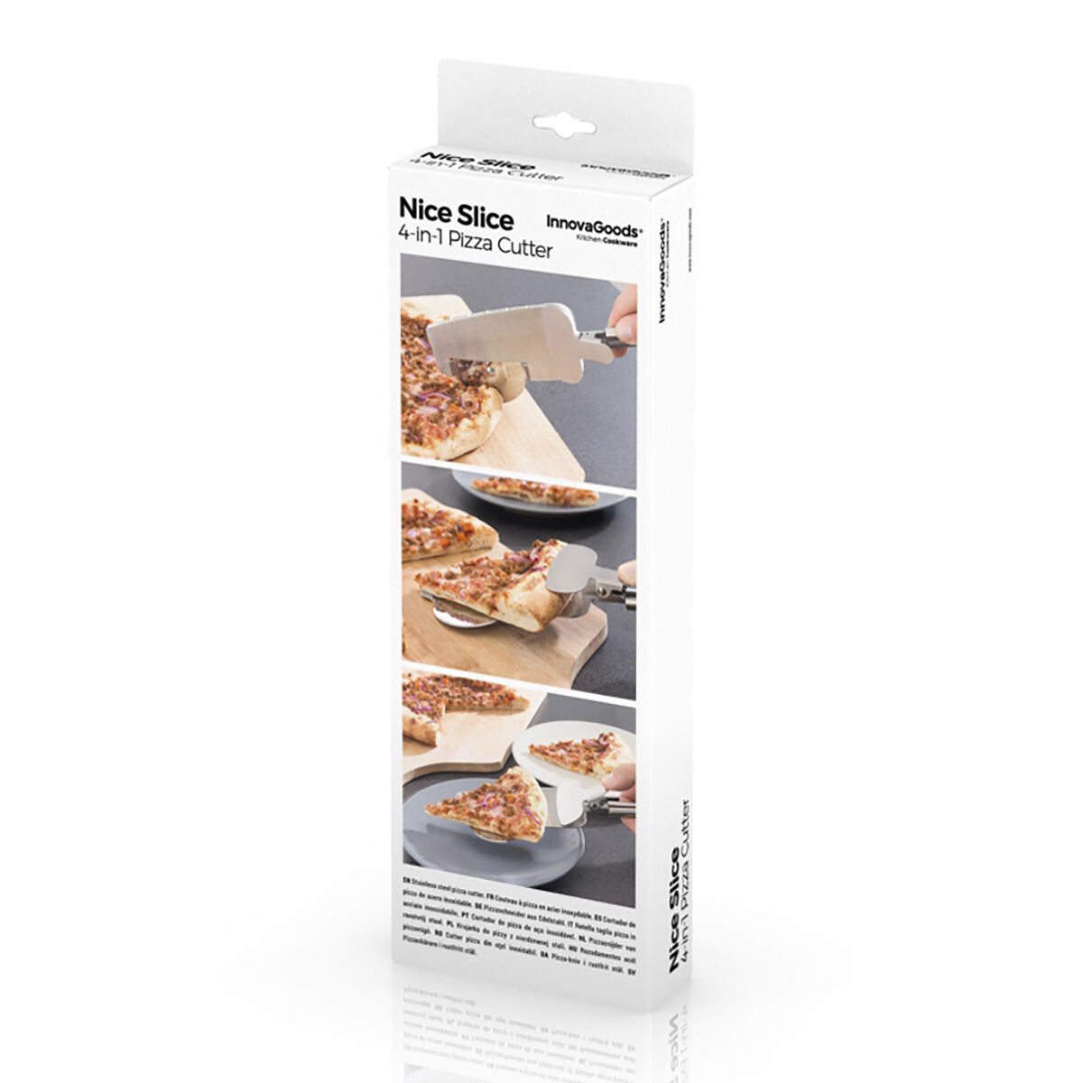 Pizzakniv 4-in-1 Nice Slice InnovaGoods - 28