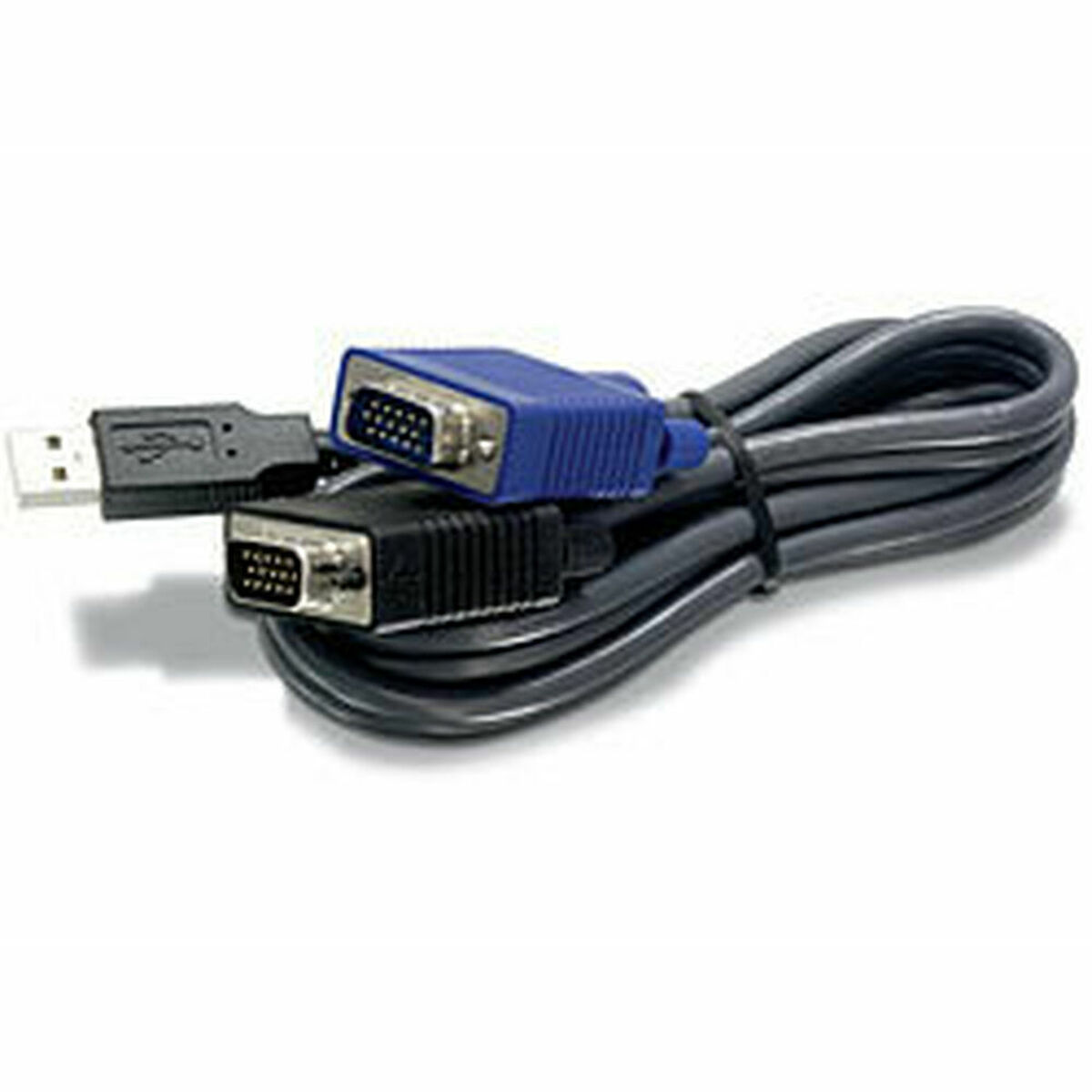 Kabel KVM Trendnet TK-CU06              Svart 1.8 m - 2
