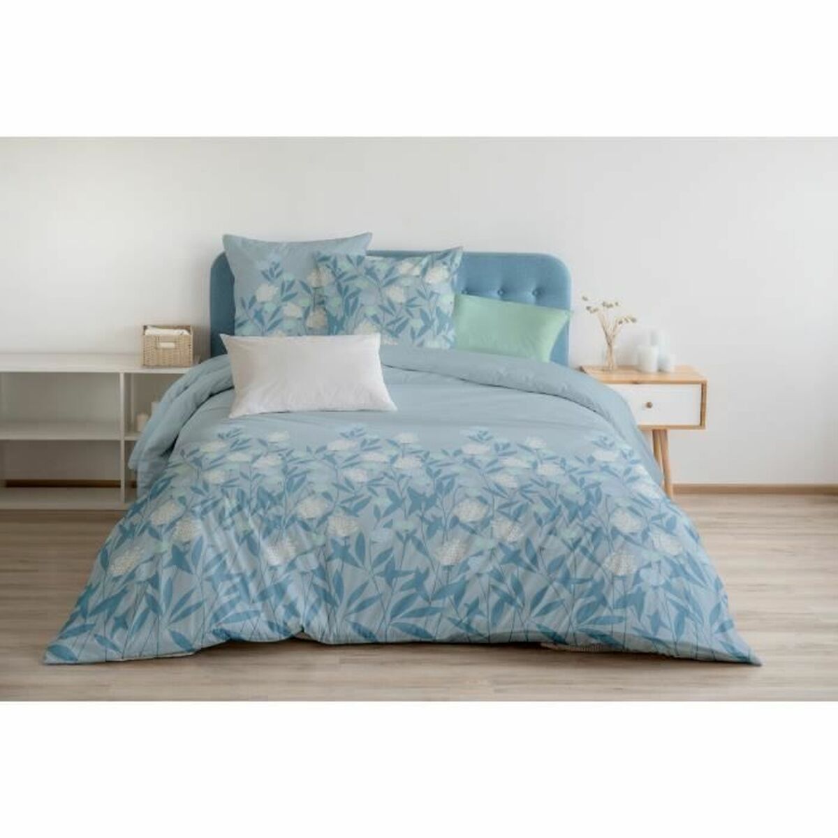 Täckslagsset HOME LINGE PASSION Blå 220 x 240 cm - 3