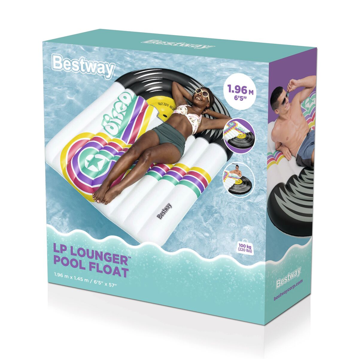 Luftmadrass Bestway 191 x 135 x 19 cm - 3