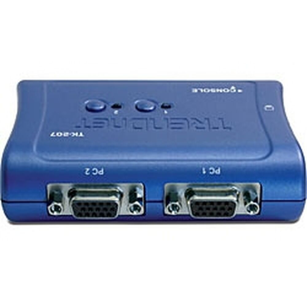 KVM-Brytare Trendnet TK-207K 1,2 m - 2