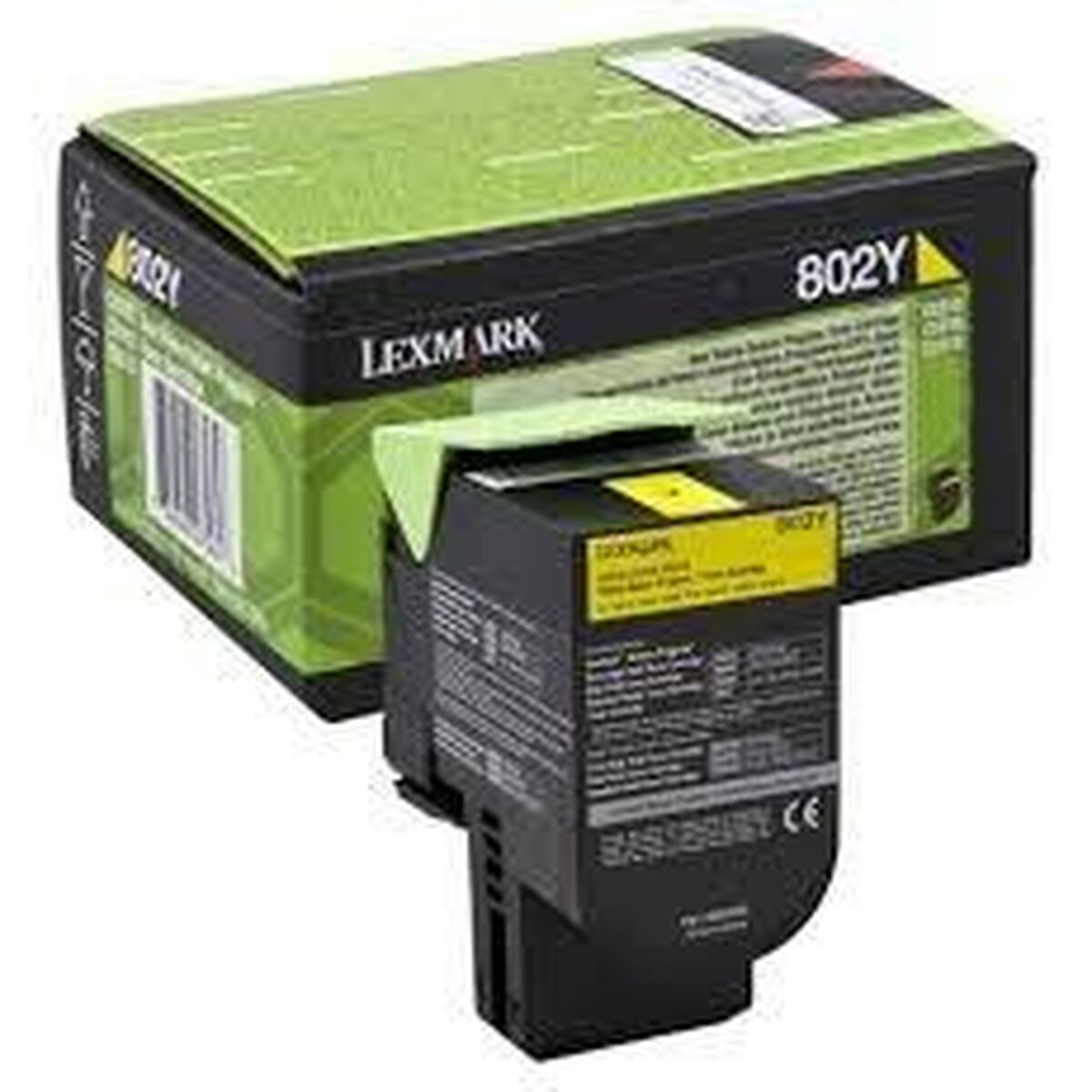 Toner Lexmark 802Y Gul - 2