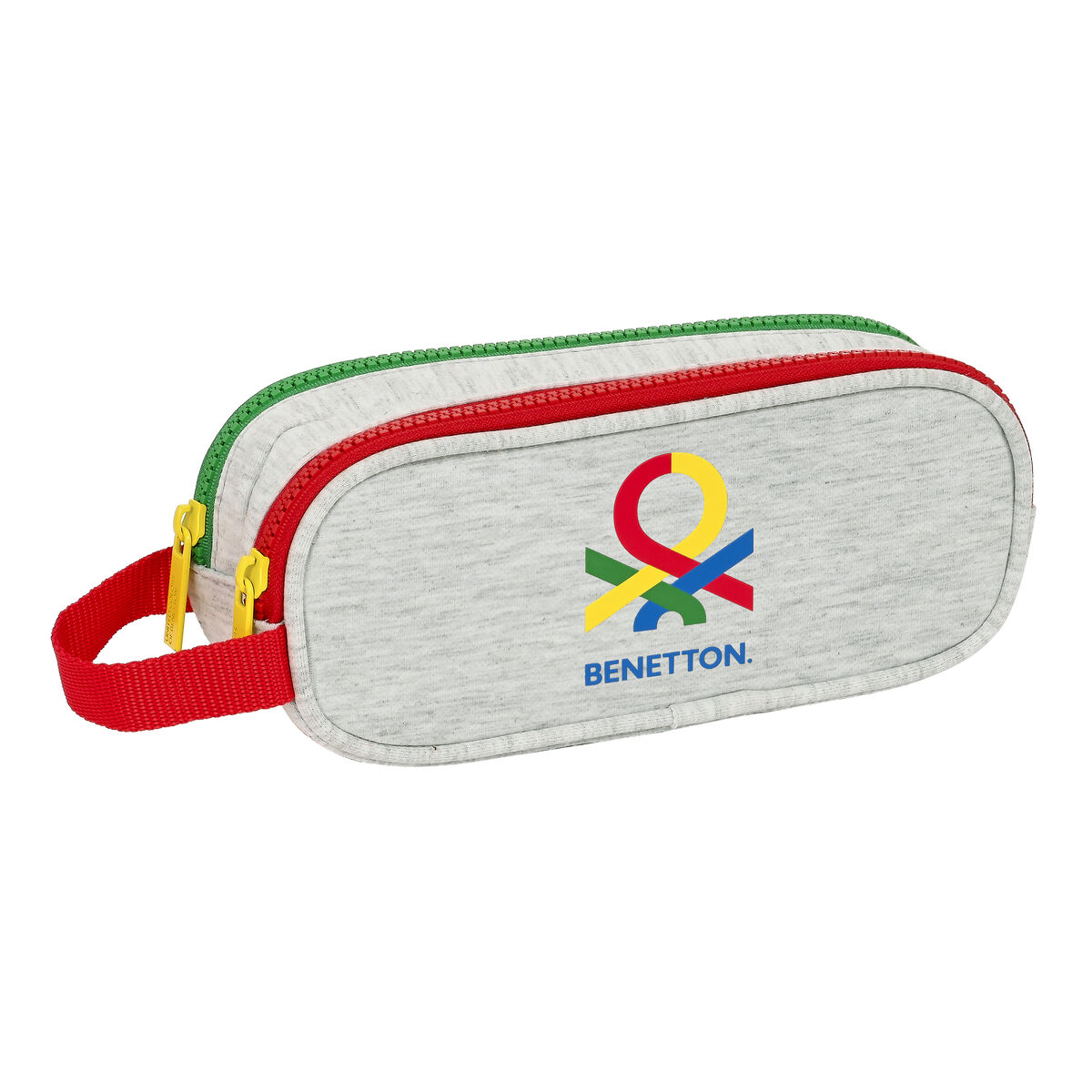Dubbel bär-allt Benetton Pop Grå (21 x 8 x 6 cm) - 4