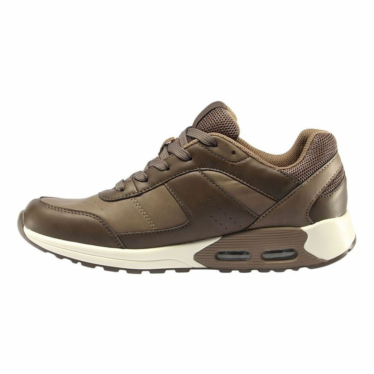 Sportskor Casual Herr John Smith Usman Brun - 4