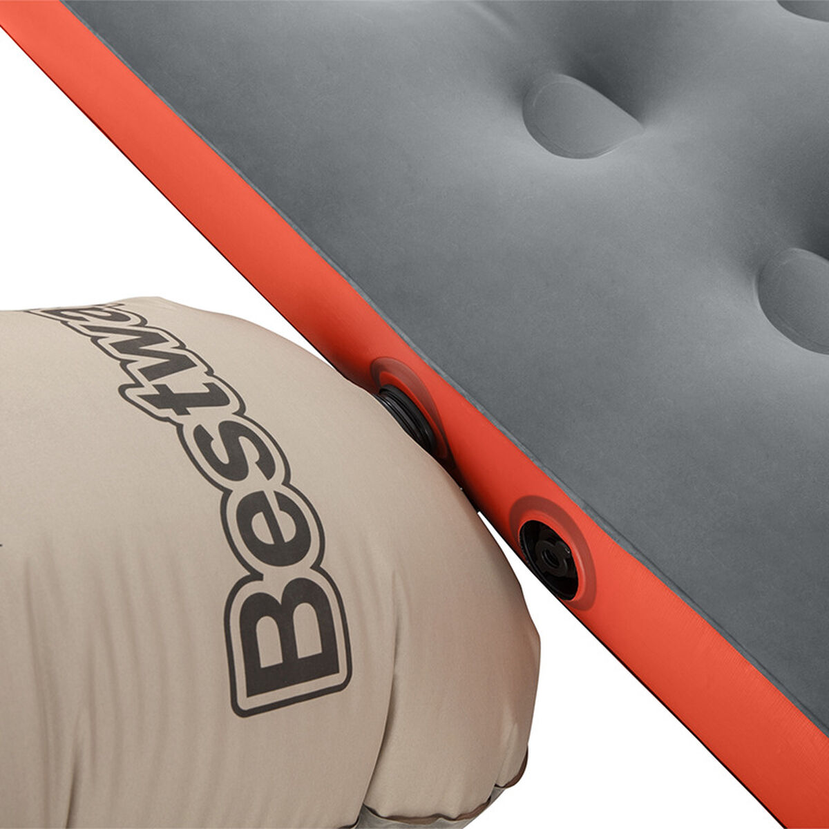 Bestway Dubbel Roll & Relax 203x183x22 cm Uppblåsbar och Camping 67703 - 3