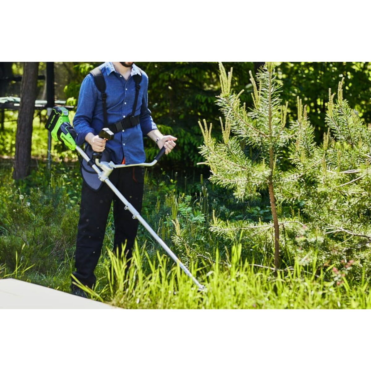 Flerfunktionsröjsåg Greenworks GR2105707 40 V Ø 40 cm - 3