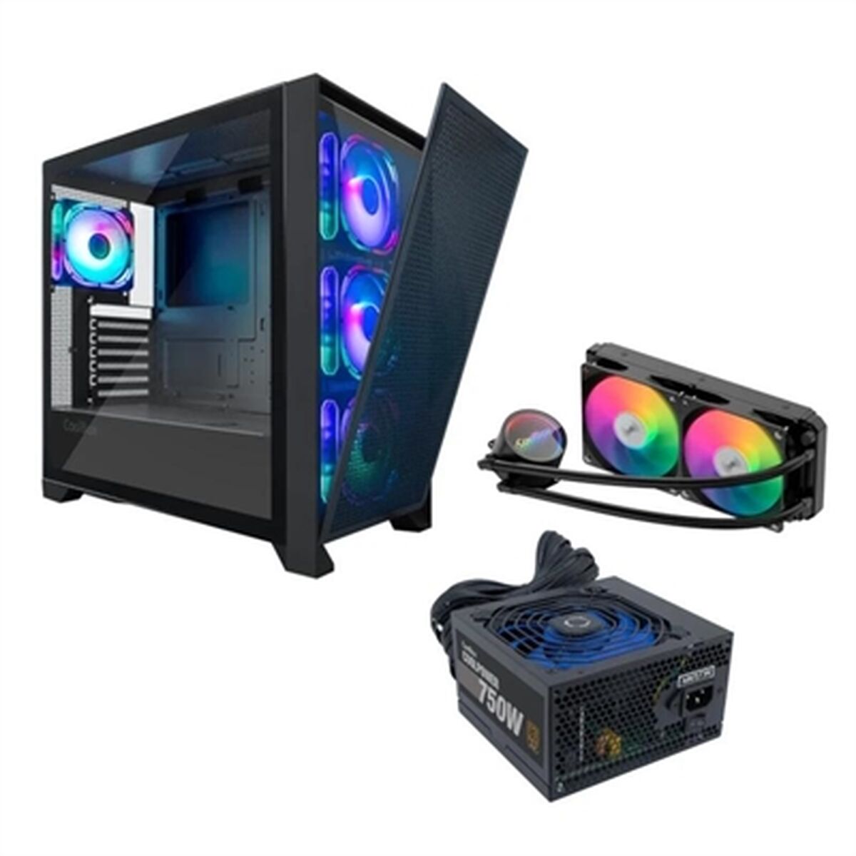 ATX Semitorn CoolBox GE2000 Svart