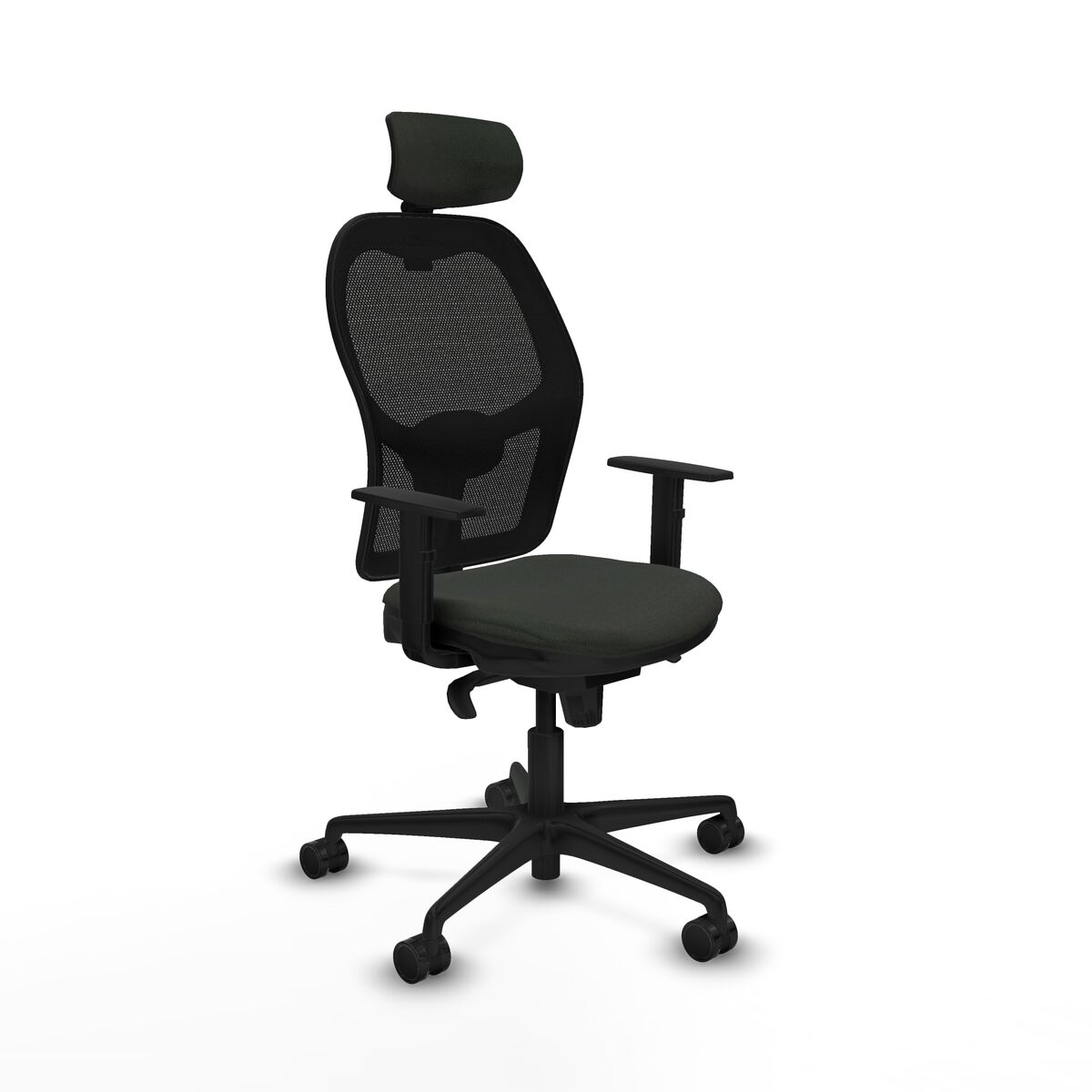 Kontorsstol Piqueras y Crespo 1D036N2 Svart
