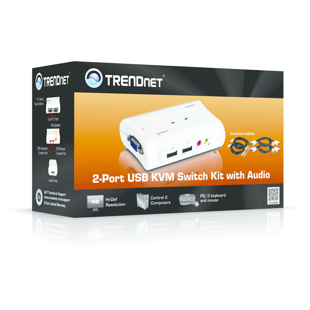 KVM-Brytare Trendnet TK-209K