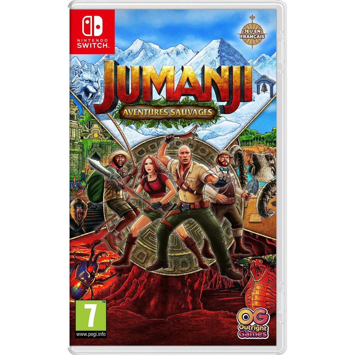 TV-spel för Switch Bandai Namco Jumanji: Wild Adventures (FR) - 9
