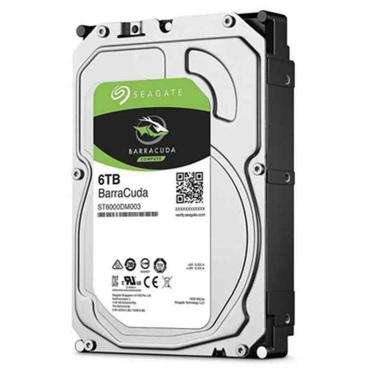 Hårddisk Seagate ST6000DM003 6 TB 3,5" HDD 6 TB 6 TB SSD 3,5"