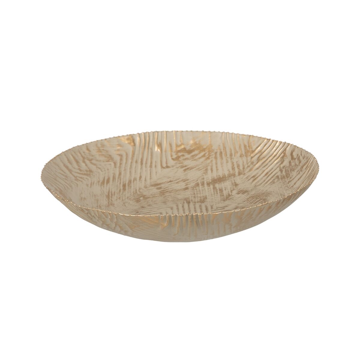 Bordsdekoration Beige Gyllene Järn 37 x 37 x 8 cm