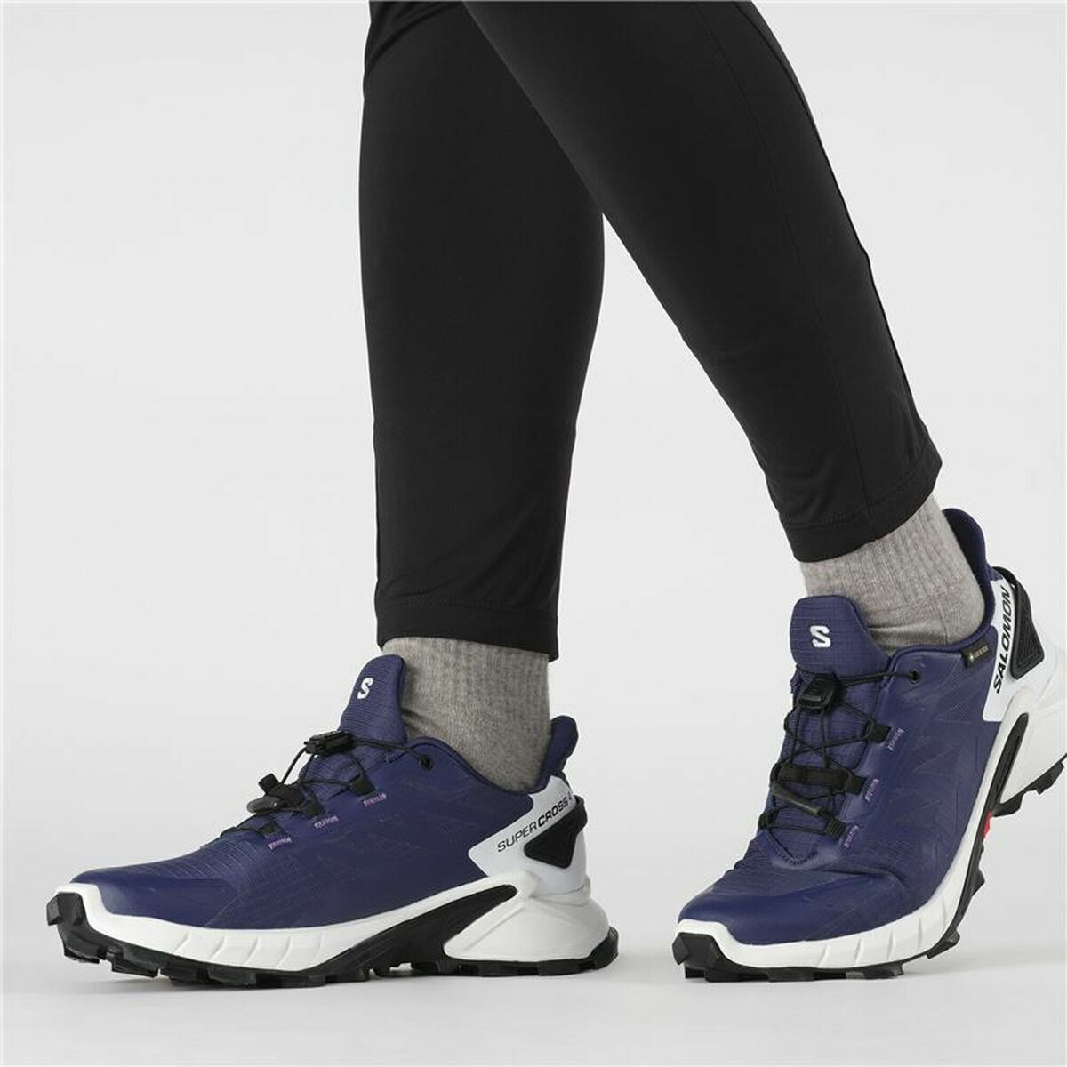 Gymnastiksko, Dam Salomon Supercross 4 GORE-TEX Berg Vit - 2