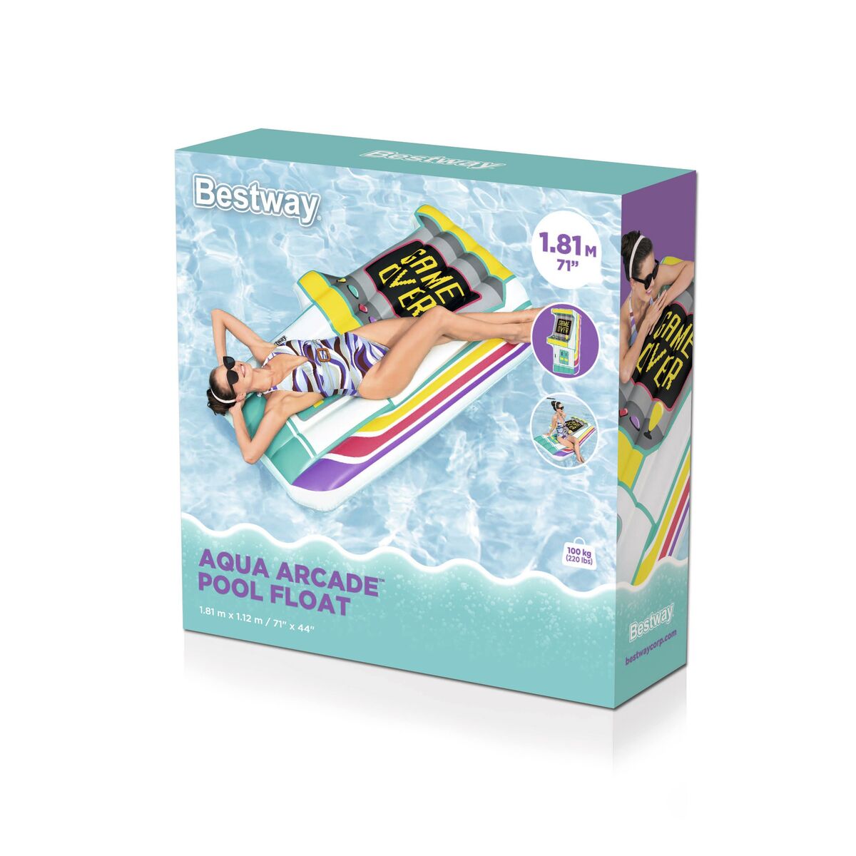 Luftmadrass Bestway Arcade 174 x 99 x 22 cm - 3
