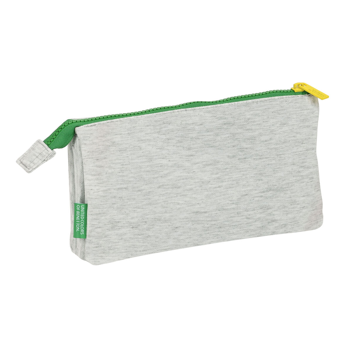 Tredubbel Carry-all Benetton Pop Grå (22 x 12 x 3 cm) - 5