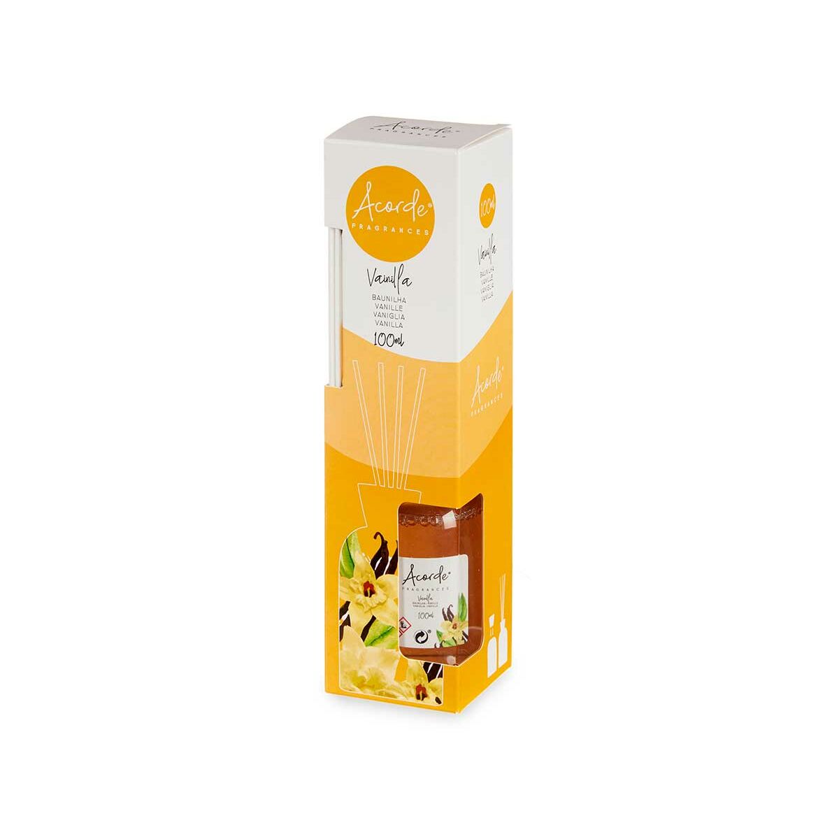 Parfympinnar Acorde Vanilj 100 ml (12 antal) - 4