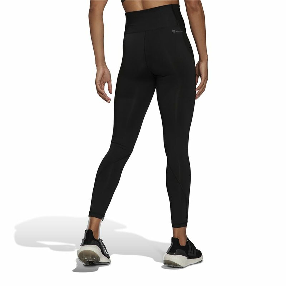Sport-leggings, Dam Adidas 7/8 Own Colorblock Svart - 7