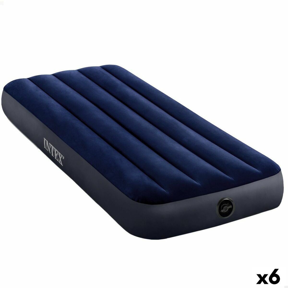 Luftmadrass Intex CLASSIC DOWNY 76 x 25 x 191 cm (6 antal) - 9