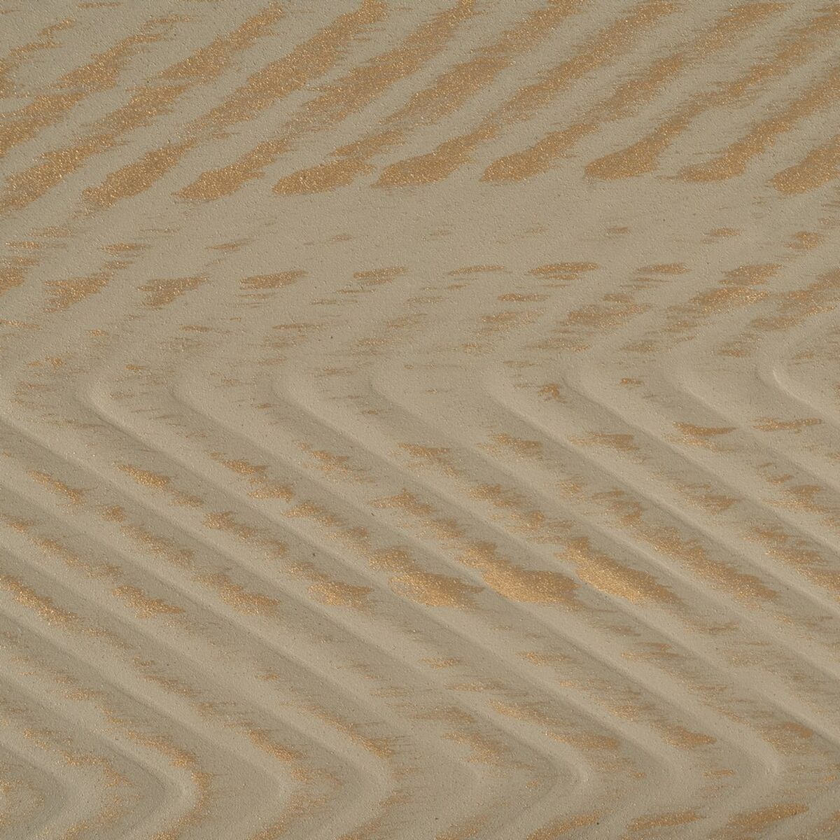 Dekorativ bricka Beige Gyllene 30 x 19 x 2 cm - 4