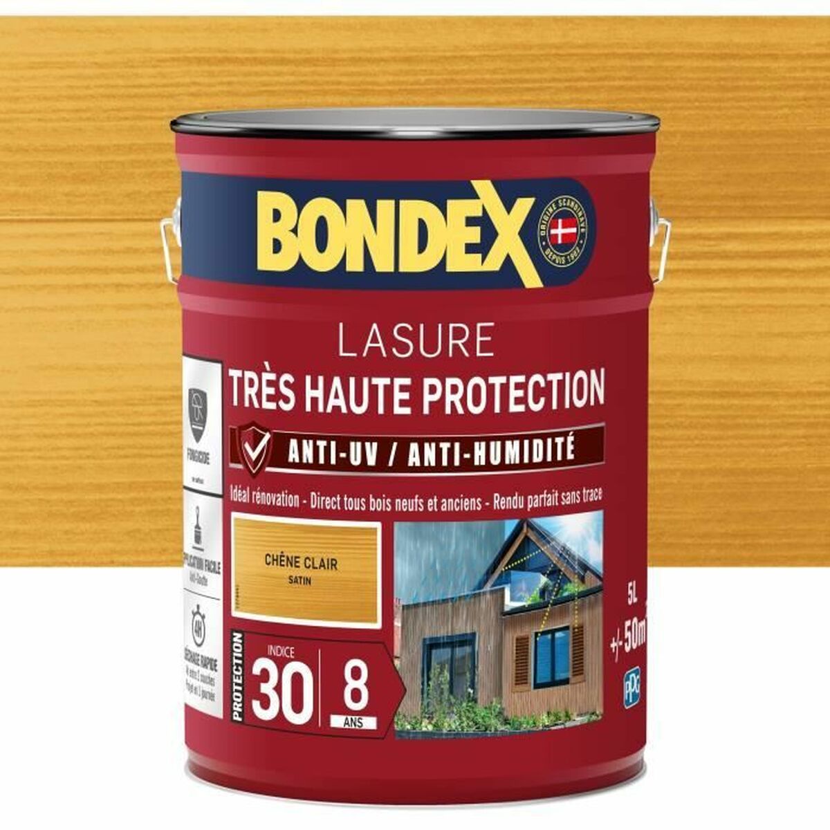 Grundfärg Bondex Satinfinish 5 L Beige