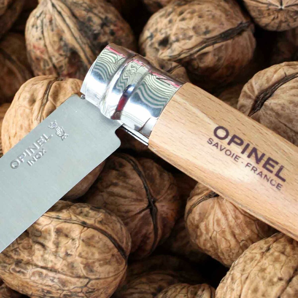 Pennkniv Opinel Nº6 7 cm Rostfritt stål bokträ - 4