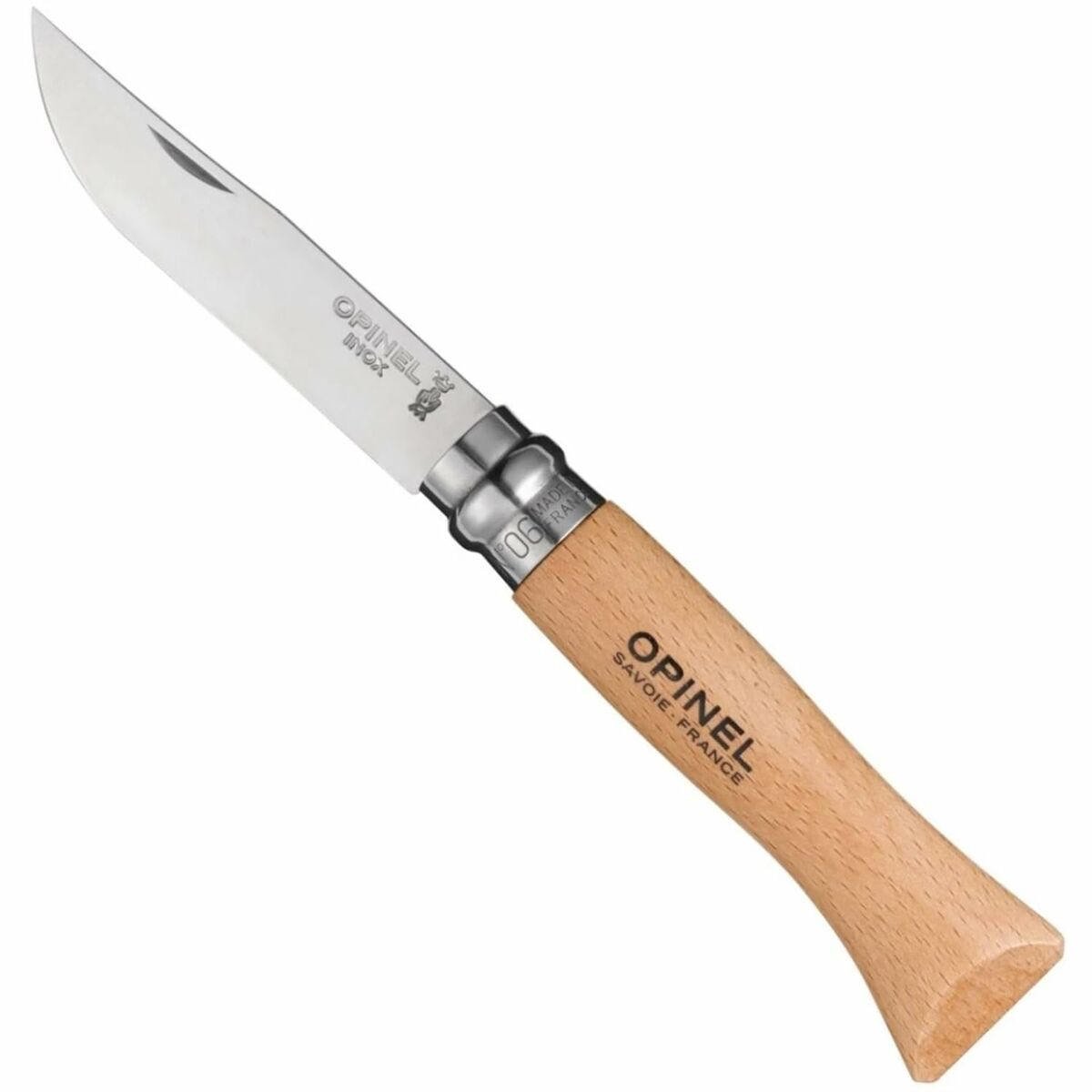 Pennkniv Opinel Nº6 7 cm Rostfritt stål bokträ - 2
