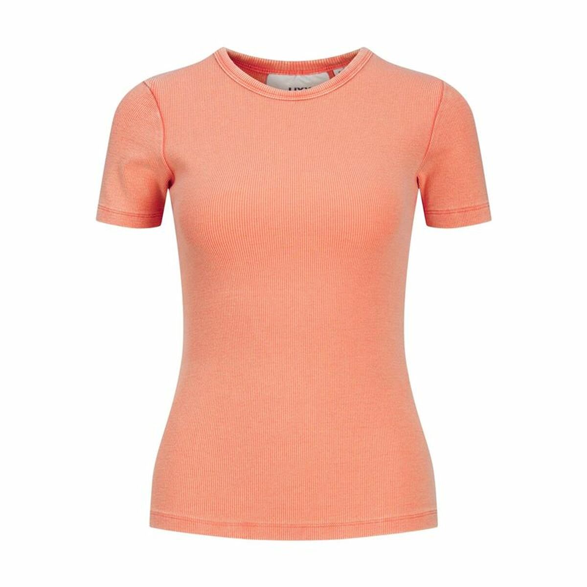 T-shirt med kortärm Dam Jack & Jones Jxfrankie Wash Ss Korall