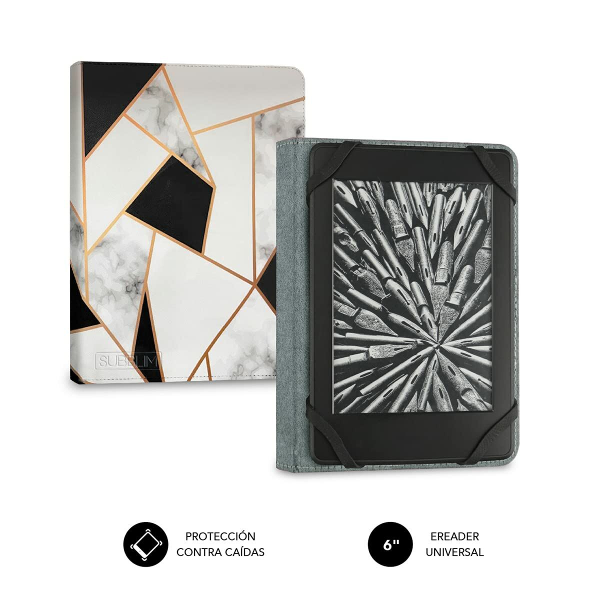 Fodral till e-bok Subblim SUBCUE-1EC011 - 2