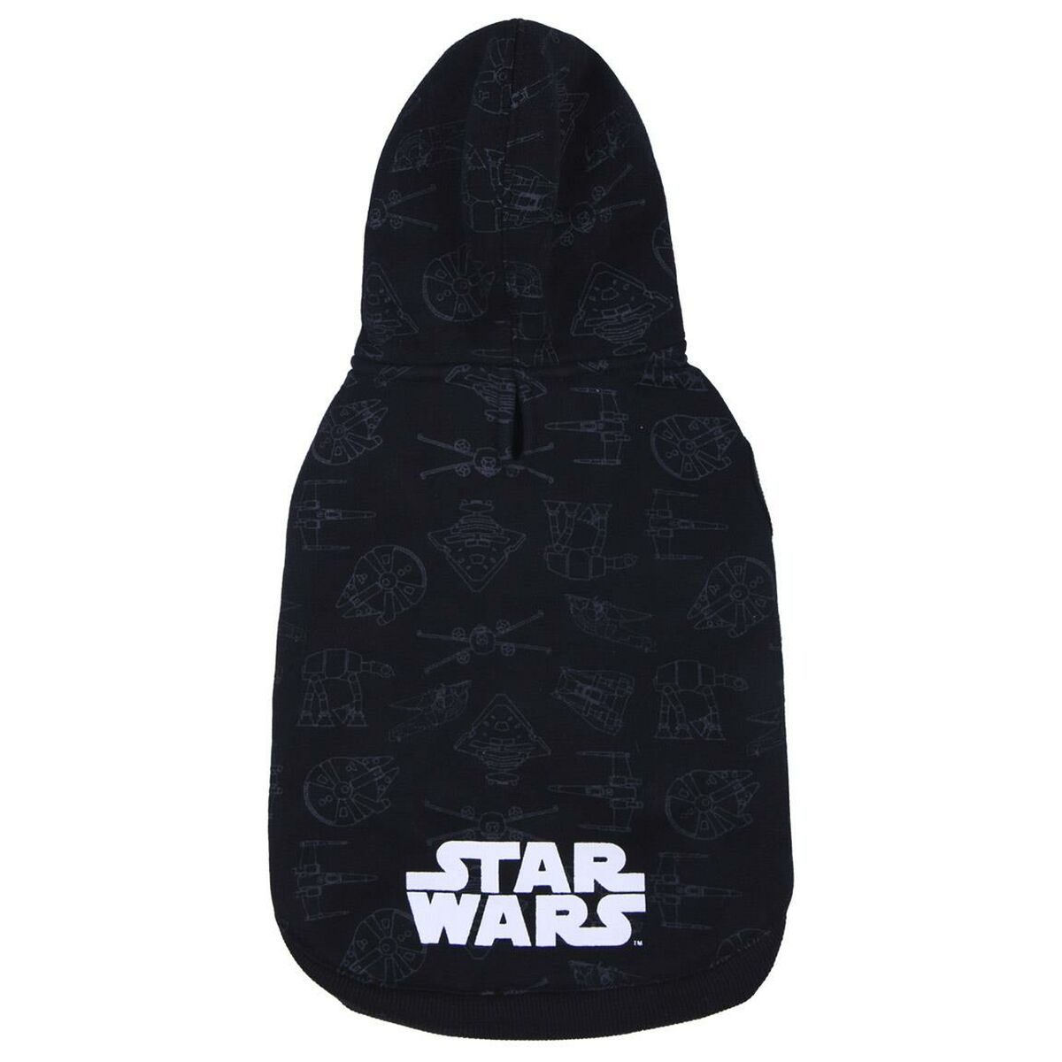 Hundtröja Star Wars M Svart - 18