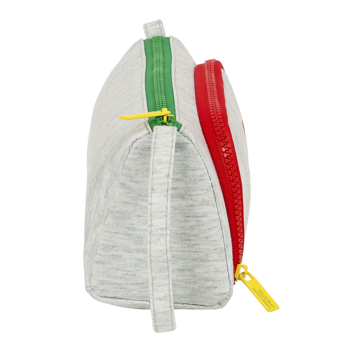 Pennfodral med tillbehör Benetton Pop Grå 20 x 11 x 8.5 cm (32 Delar) - 6