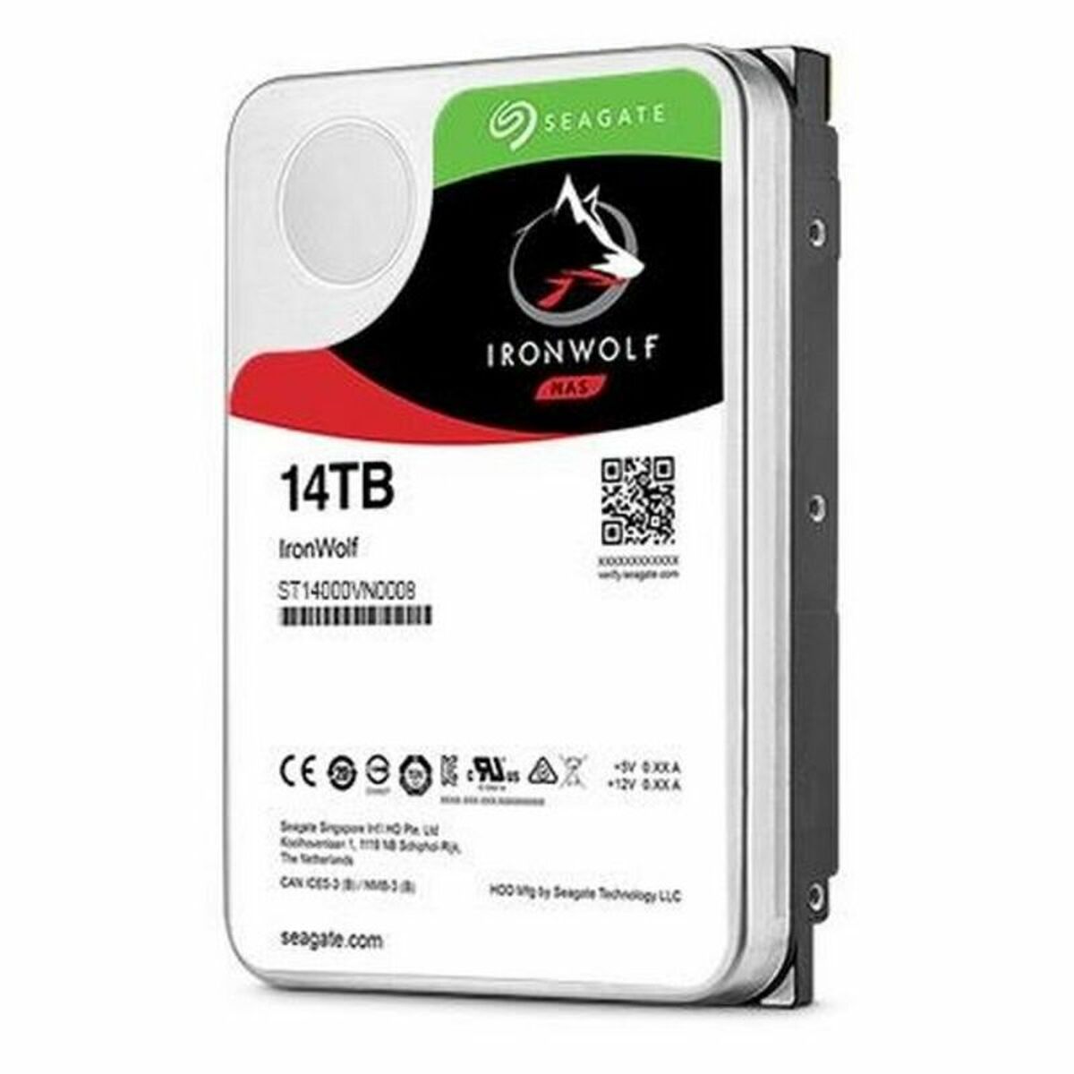 Hårddisk Seagate ST12000VN0008 12 TB 3.5" 12 TB 3,5"