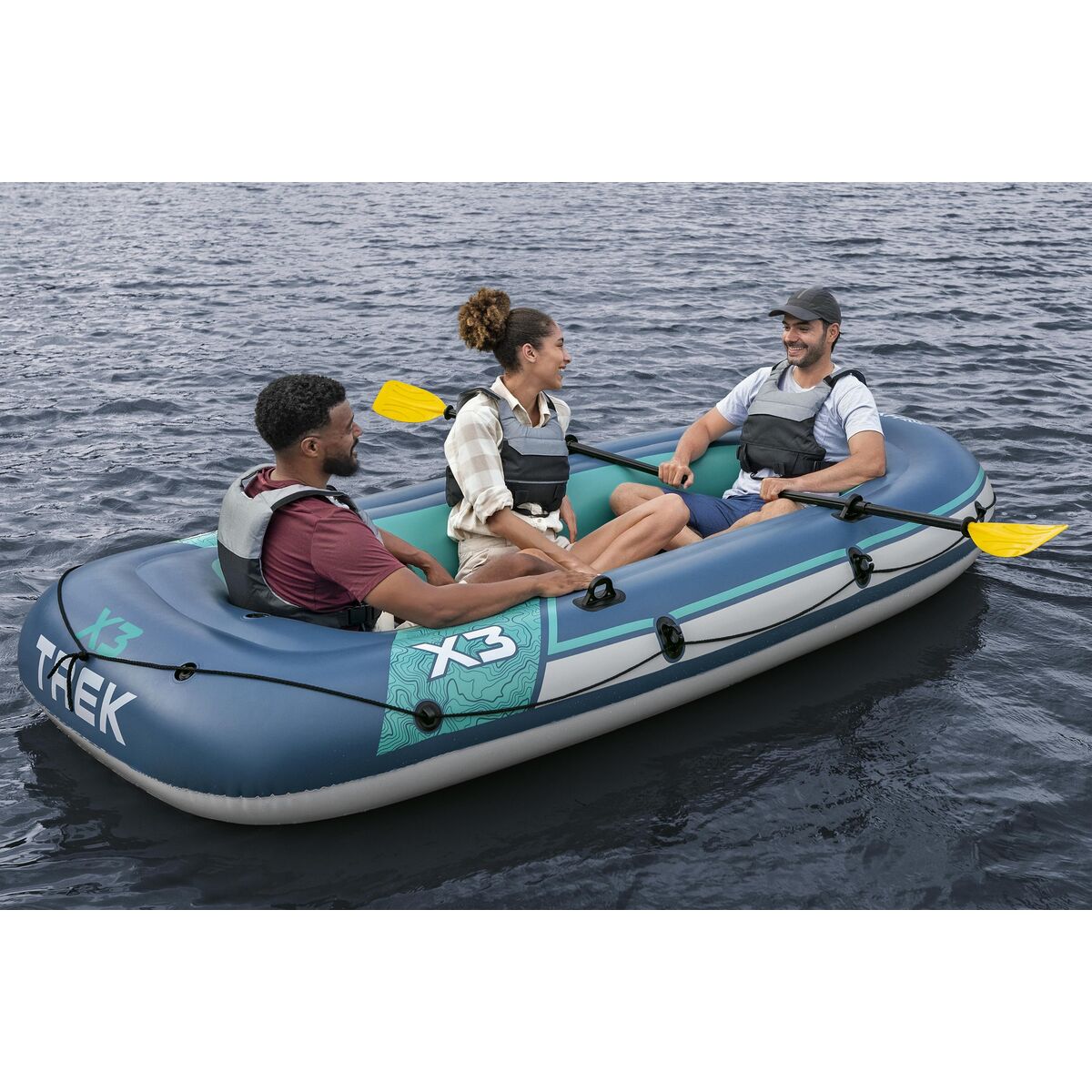 Uppblåsbar båt Bestway 294 x 137 cm - 6