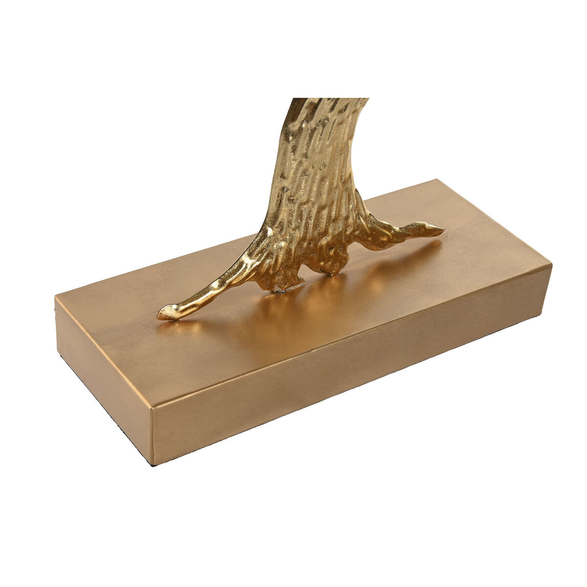 Prydnadsfigur Home ESPRIT Grå Gyllene Träd Modern 50 x 9 x 52 cm - 3