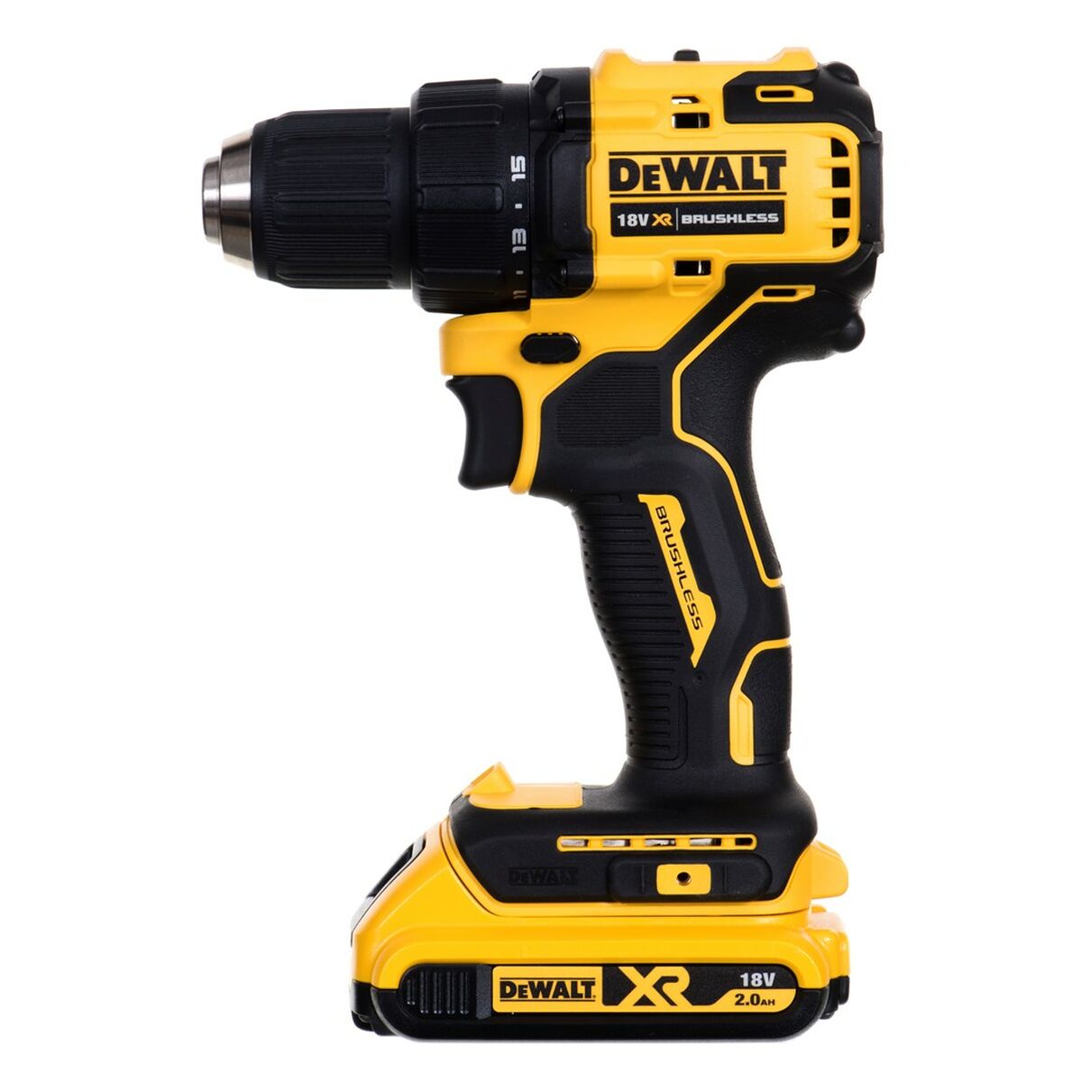 Borr/skruvdragare Dewalt DCD708D2T-QW 18 V 65 Nm 26 nm - 2