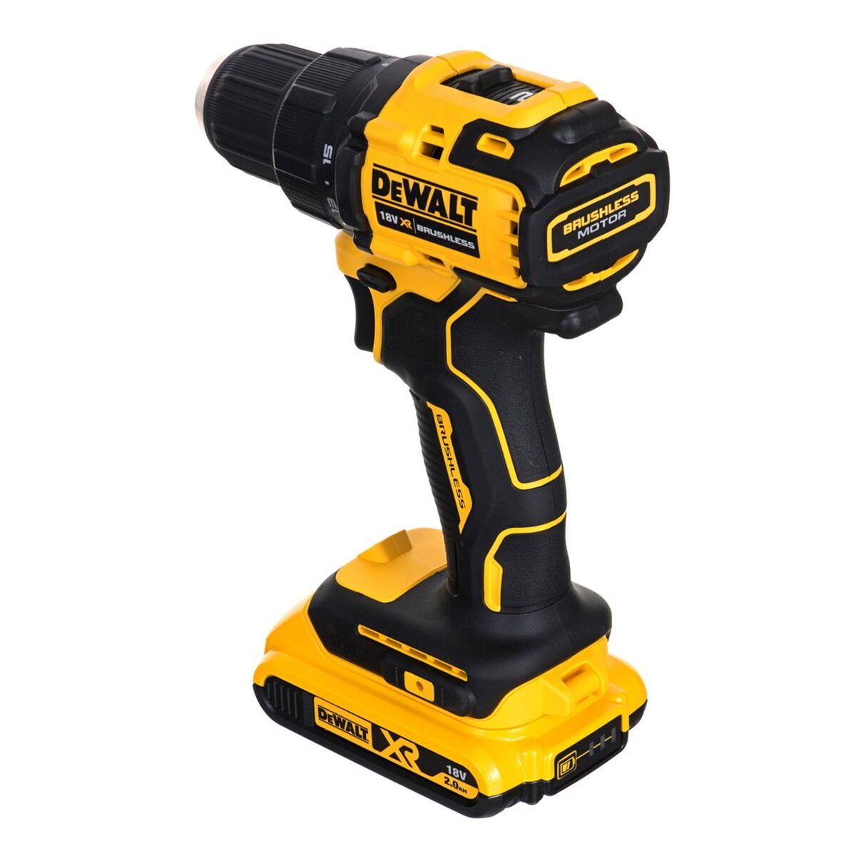 Borr/skruvdragare Dewalt DCD708D2T-QW 18 V 65 Nm 26 nm - 3