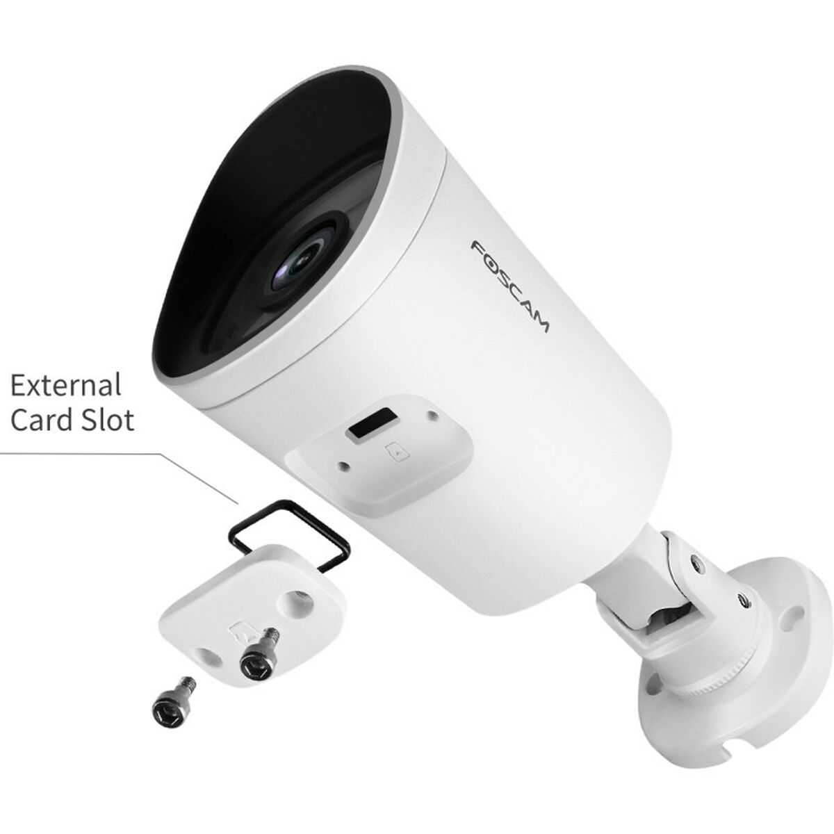 Övervakningsvideokamera Foscam G4EP-W Full HD HD - 3