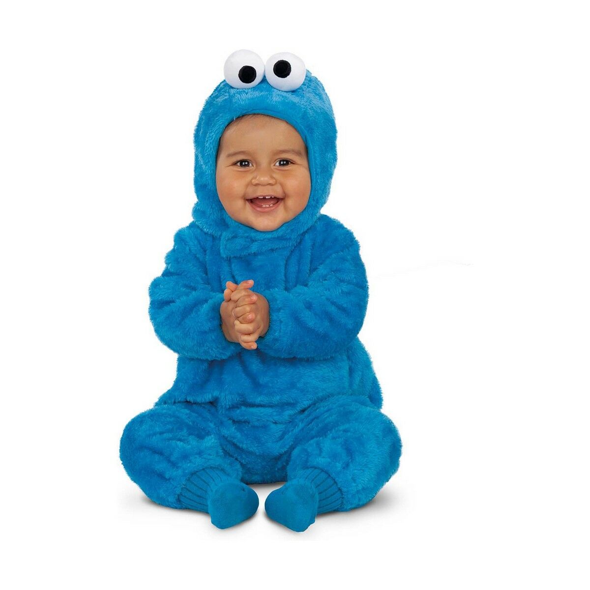 Maskeraddräkt bebis My Other Me Cookie Monster - 3