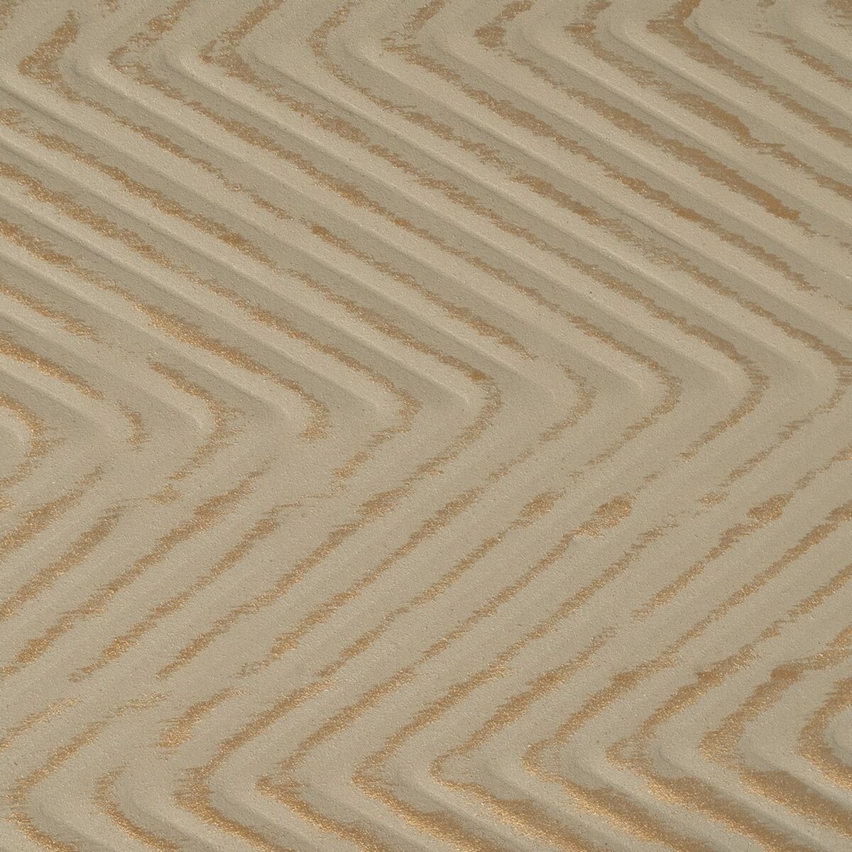 Dekorativ bricka Beige Gyllene 36 x 23 x 2 cm - 4