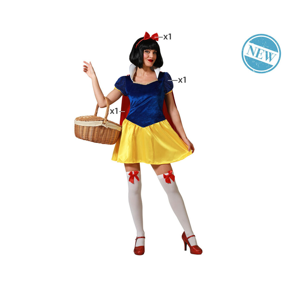 Maskeraddräkt vuxna Prinsessa - 8