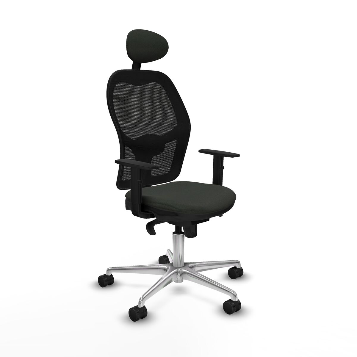 Kontorsstol Piqueras y Crespo 1D086N1 Svart