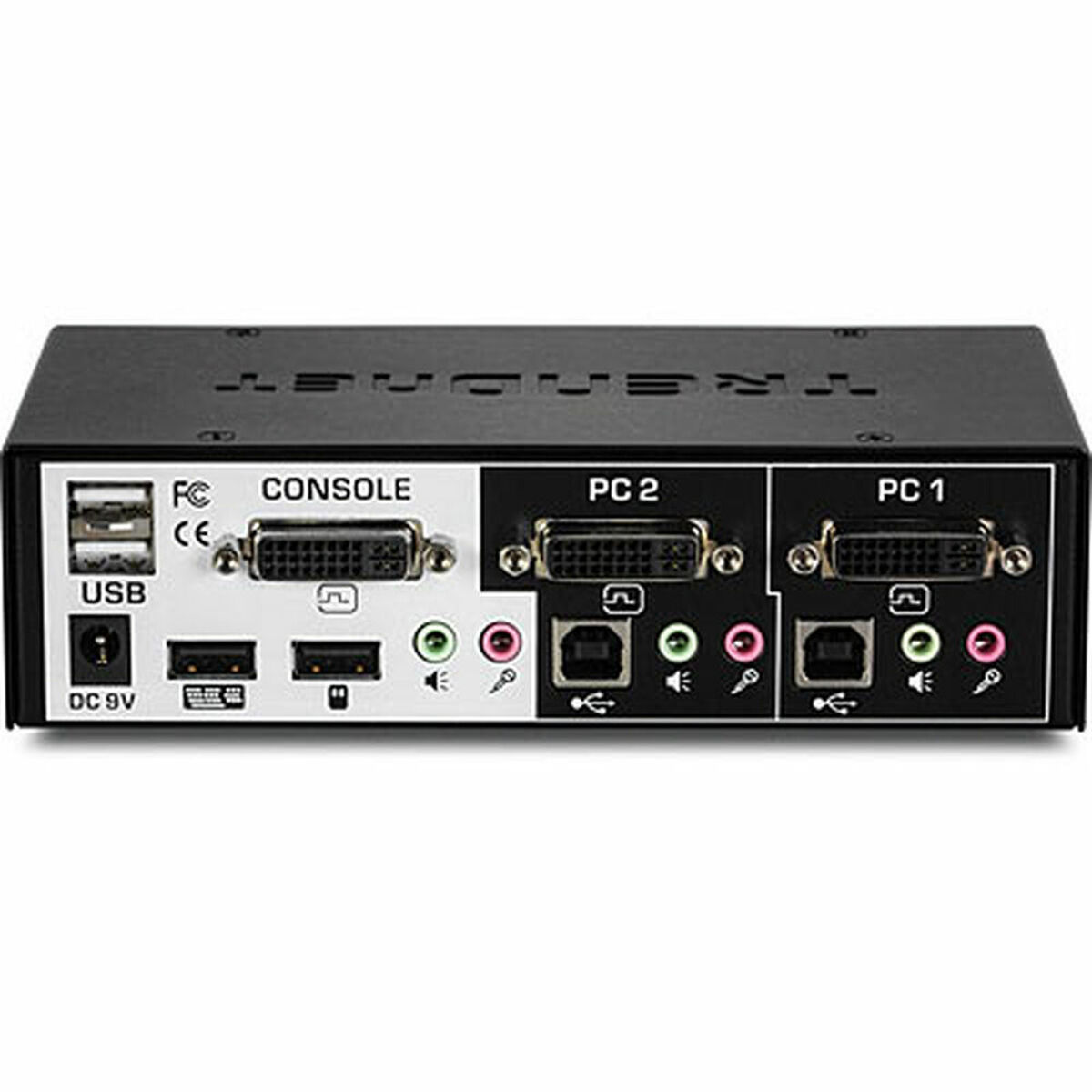 KVM-Brytare Trendnet TK-222DVK - 8