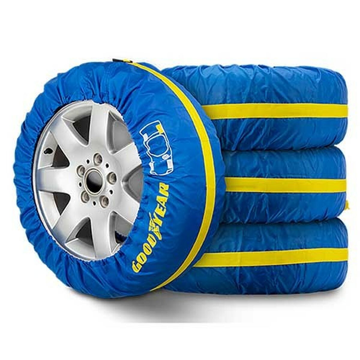 Set med däcköverdrag Goodyear GOD6000 (4 antal)