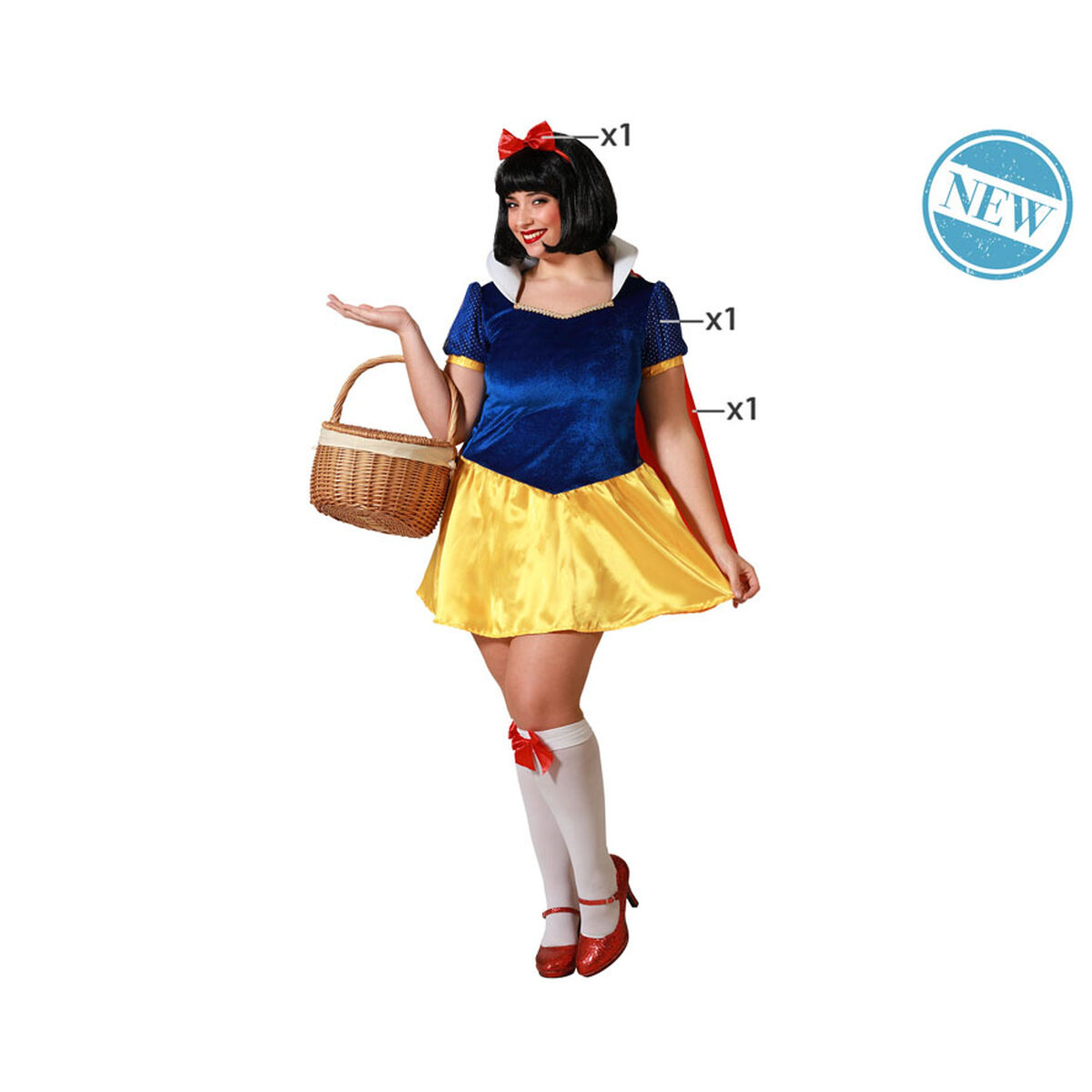Maskeraddräkt vuxna Prinsessa - 6