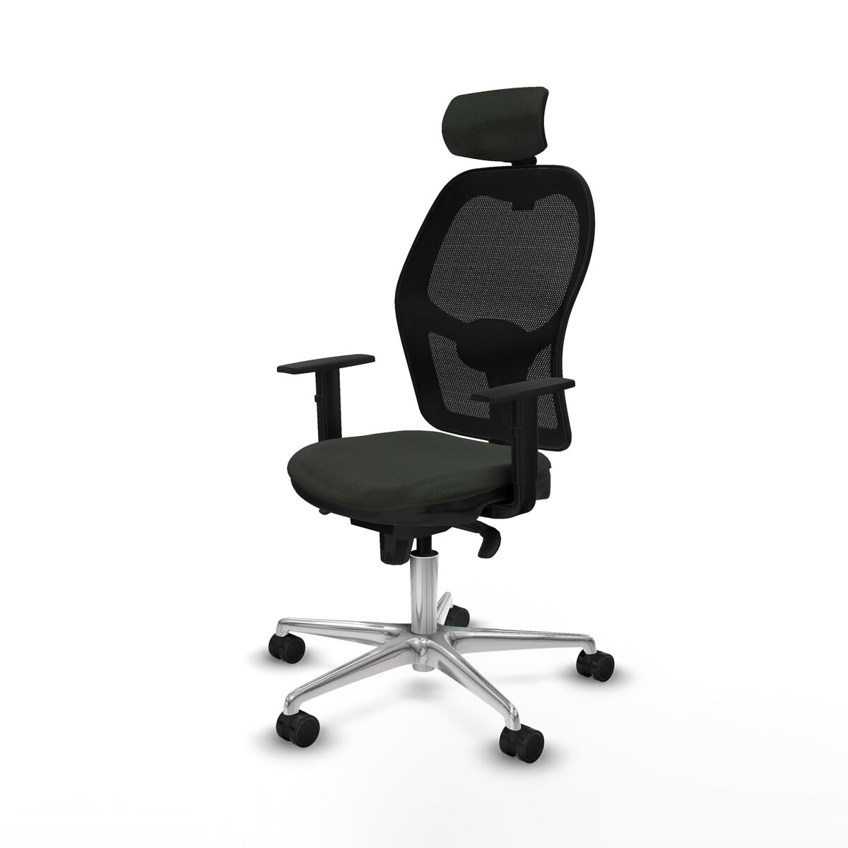 Kontorsstol Piqueras y Crespo 1D086N2 Svart - 2