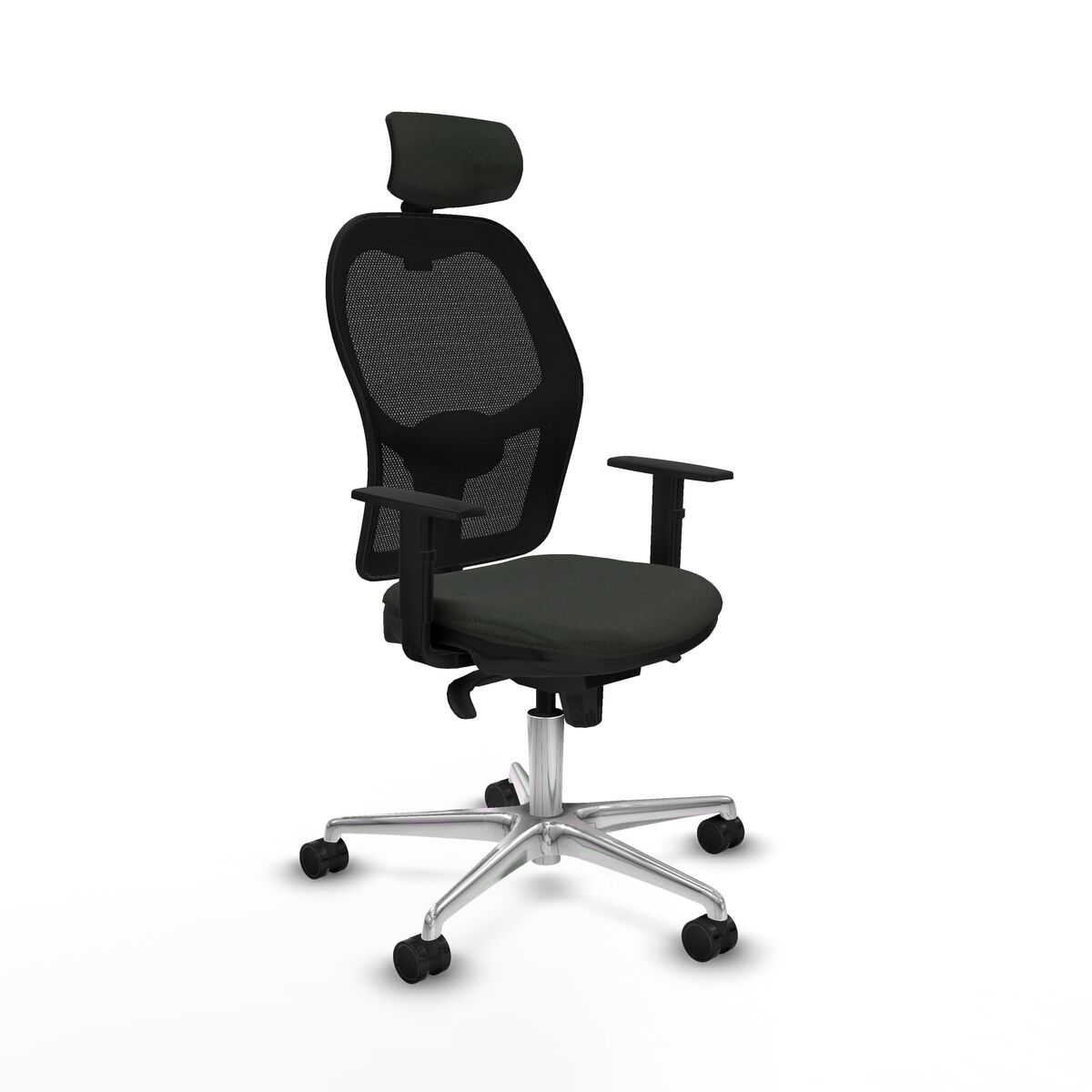 Kontorsstol Piqueras y Crespo 1D086N2 Svart